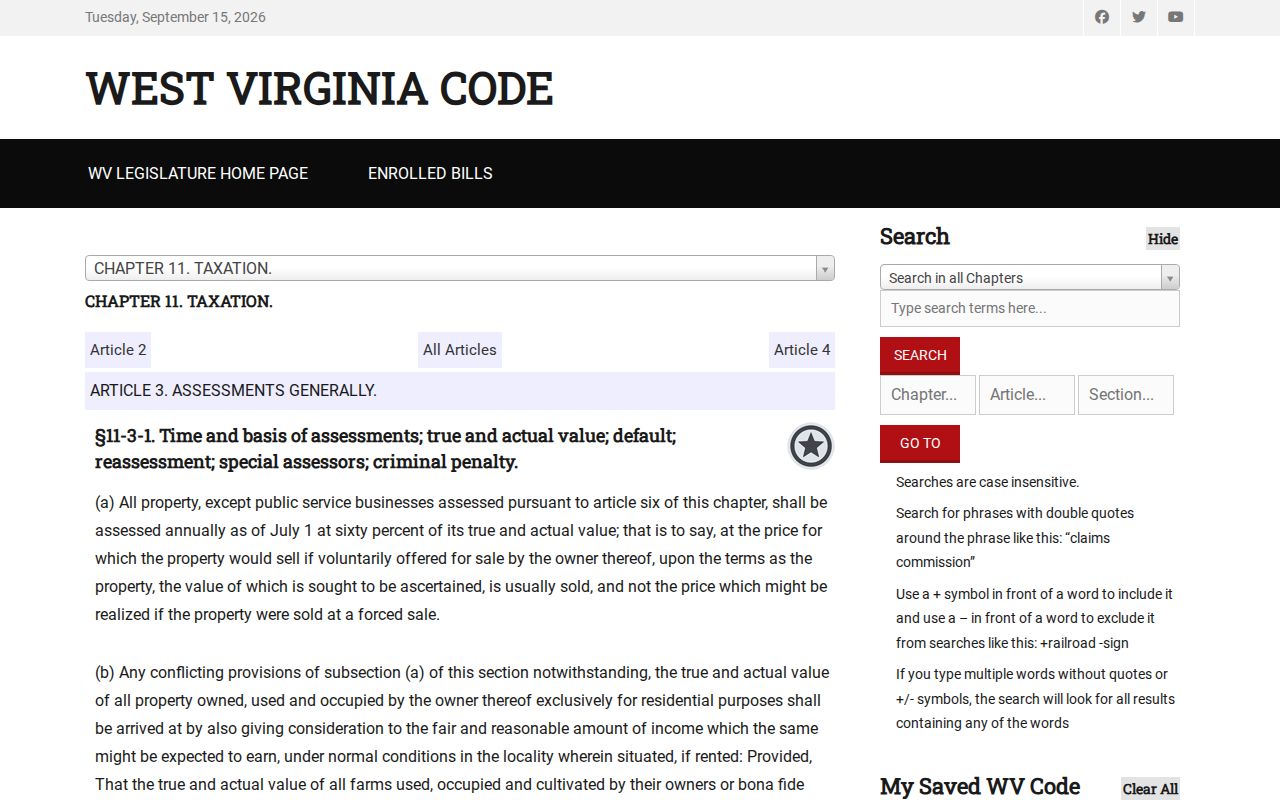 Monroe County property value and the West Virginia 60 percent assessment rule